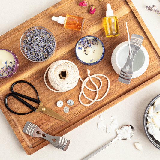 How to make candles with essential oils?