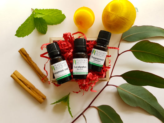 Aussie Christmas Bundle: Eucalyptus, Peppermint & Cinnamon