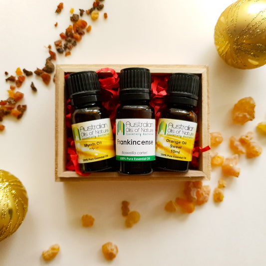 Classic Christmas Bundle: Sweet Orange, Myrrh & Frankincense